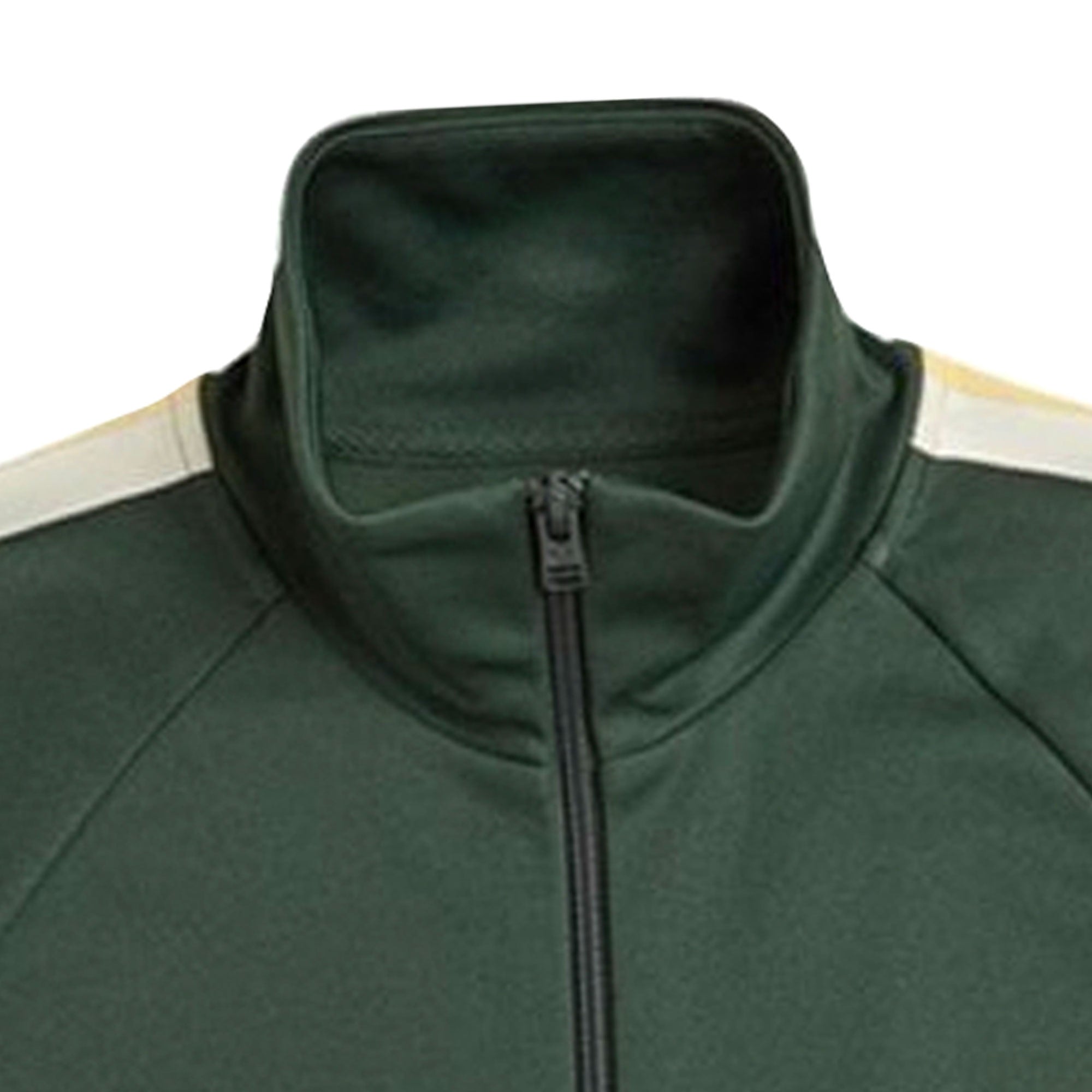 Fred Perry Two Colour Tape Track Jacket - Court Green
