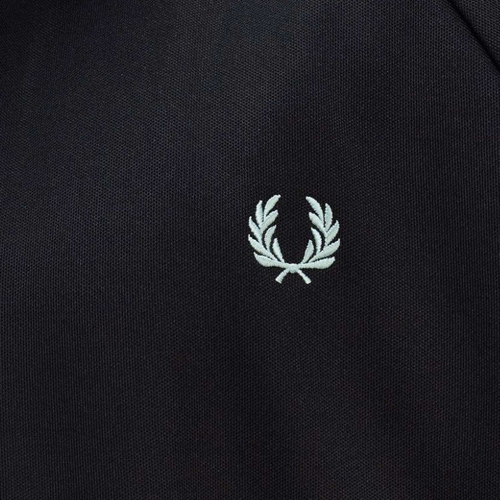 Fred Perry Two Colour Tape Track Jacket - Black