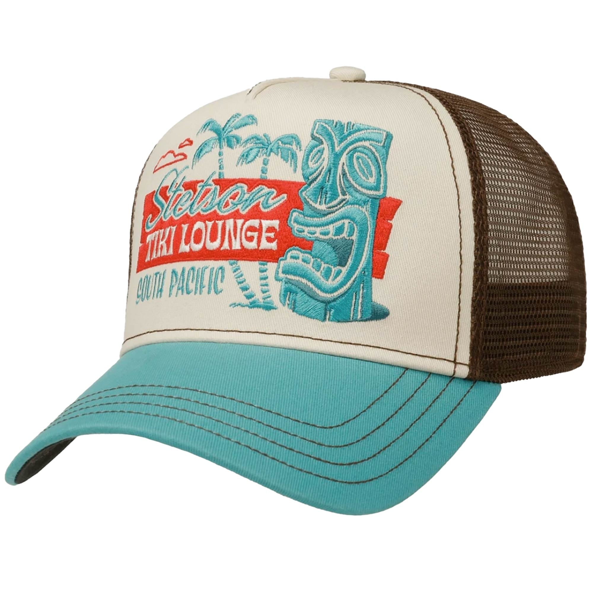 Stetson Hats Tiki Lounge Trucker Cap - Brown