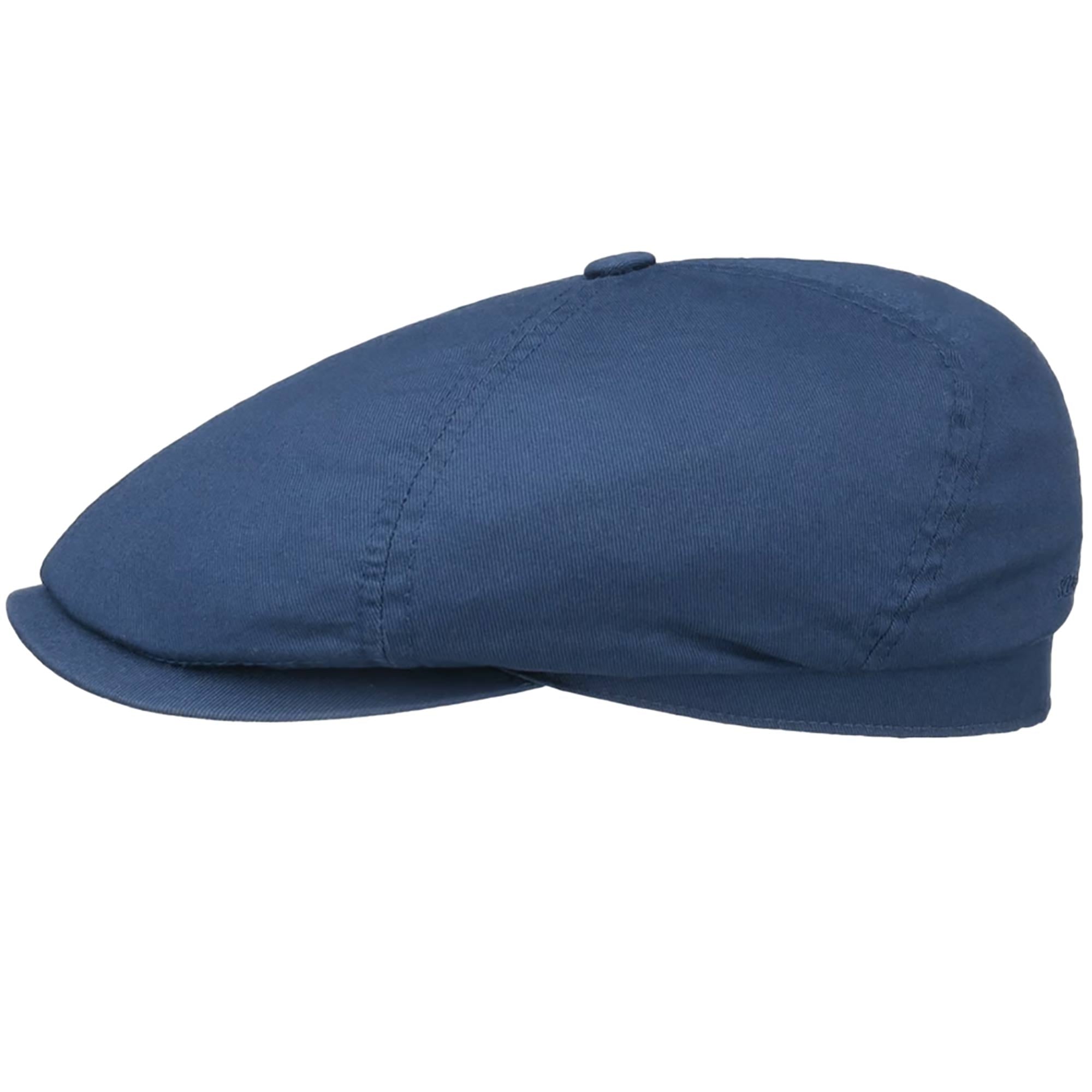 Stetson Hats Cotton Twill Newsboy Cap - Navy Blue