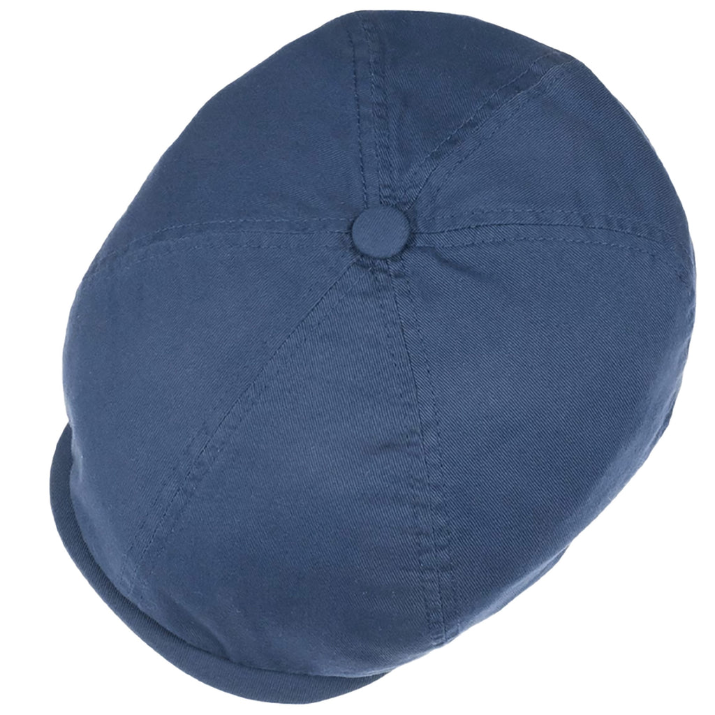 Stetson Hats Cotton Twill Newsboy Cap - Navy Blue