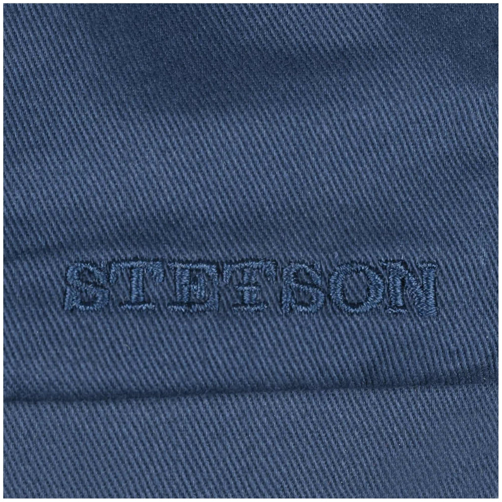 Stetson Hats Cotton Twill Newsboy Cap - Navy Blue