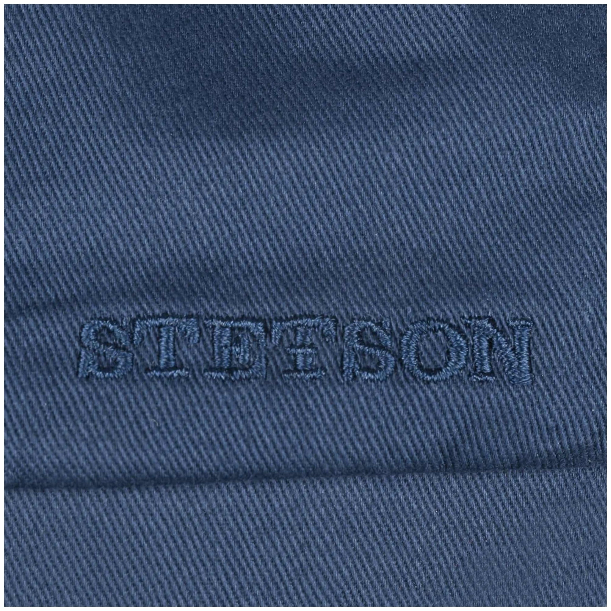 Stetson Hats Cotton Twill Newsboy Cap - Navy Blue