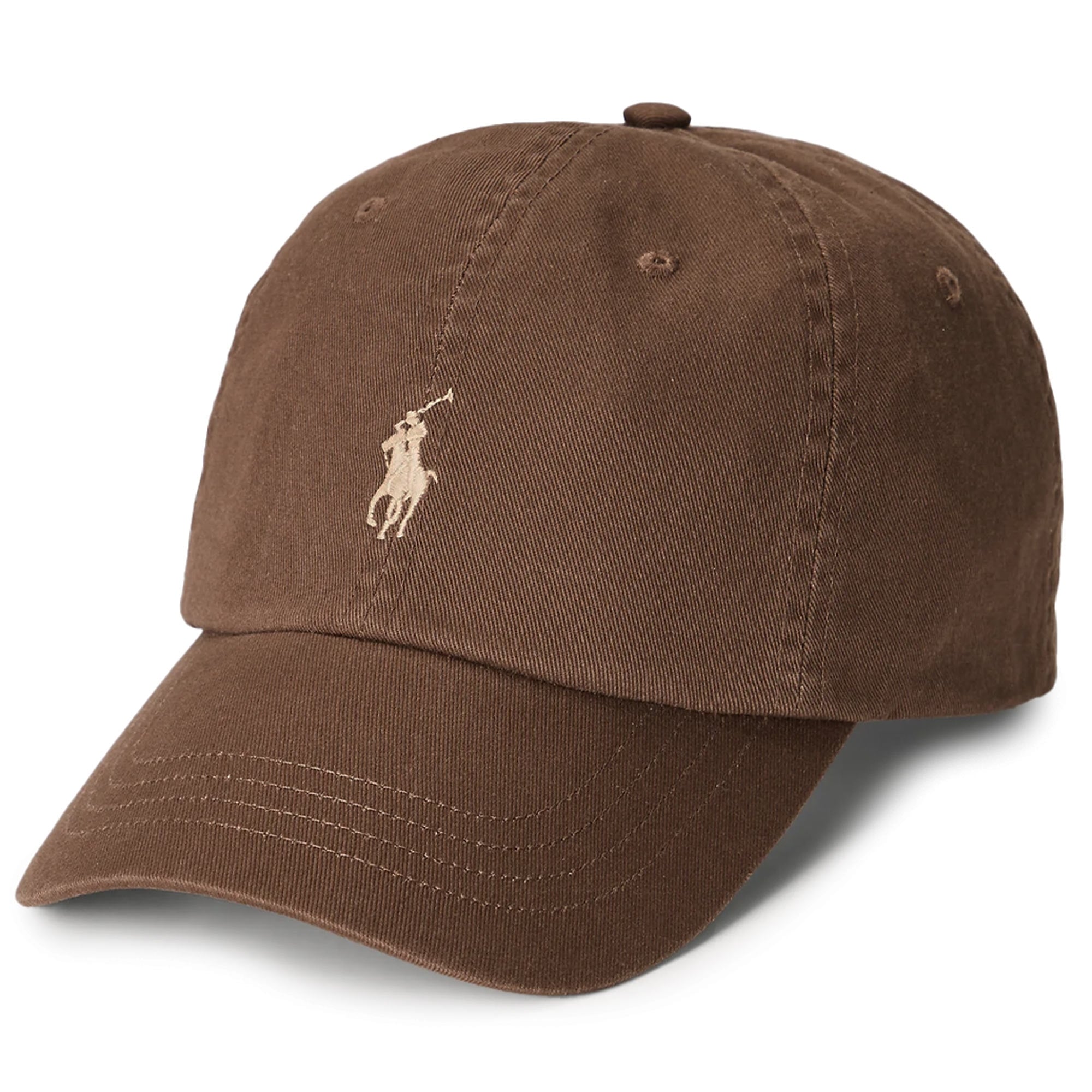 Polo Ralph Lauren Cotton Chino Baseball Cap - Brown