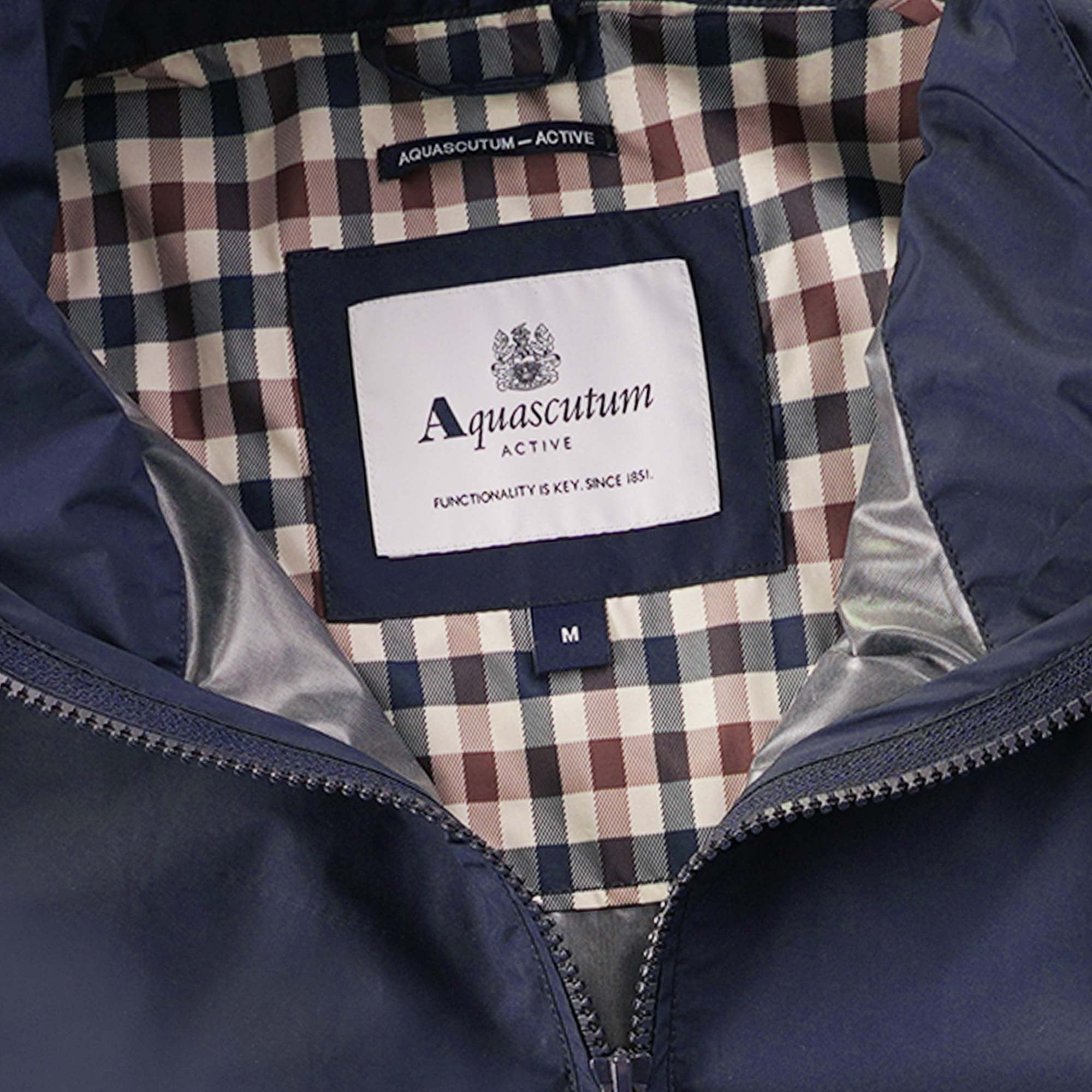 Aquascutum Windbreaker Jacket - Navy