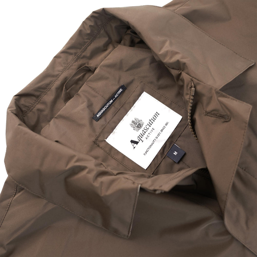 Aquascutum Packable Trench Coat - Brown