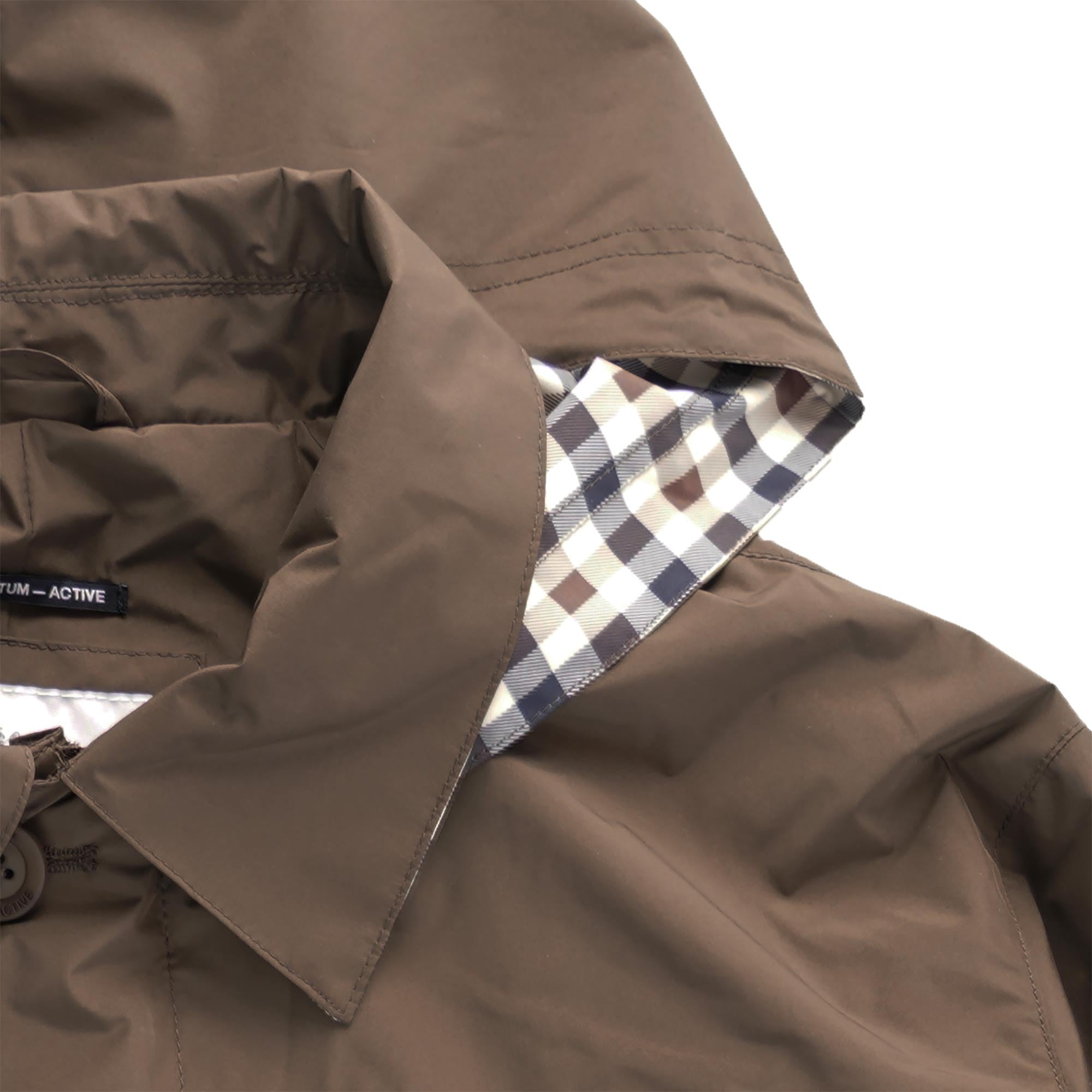 Aquascutum Packable Trench Coat - Brown