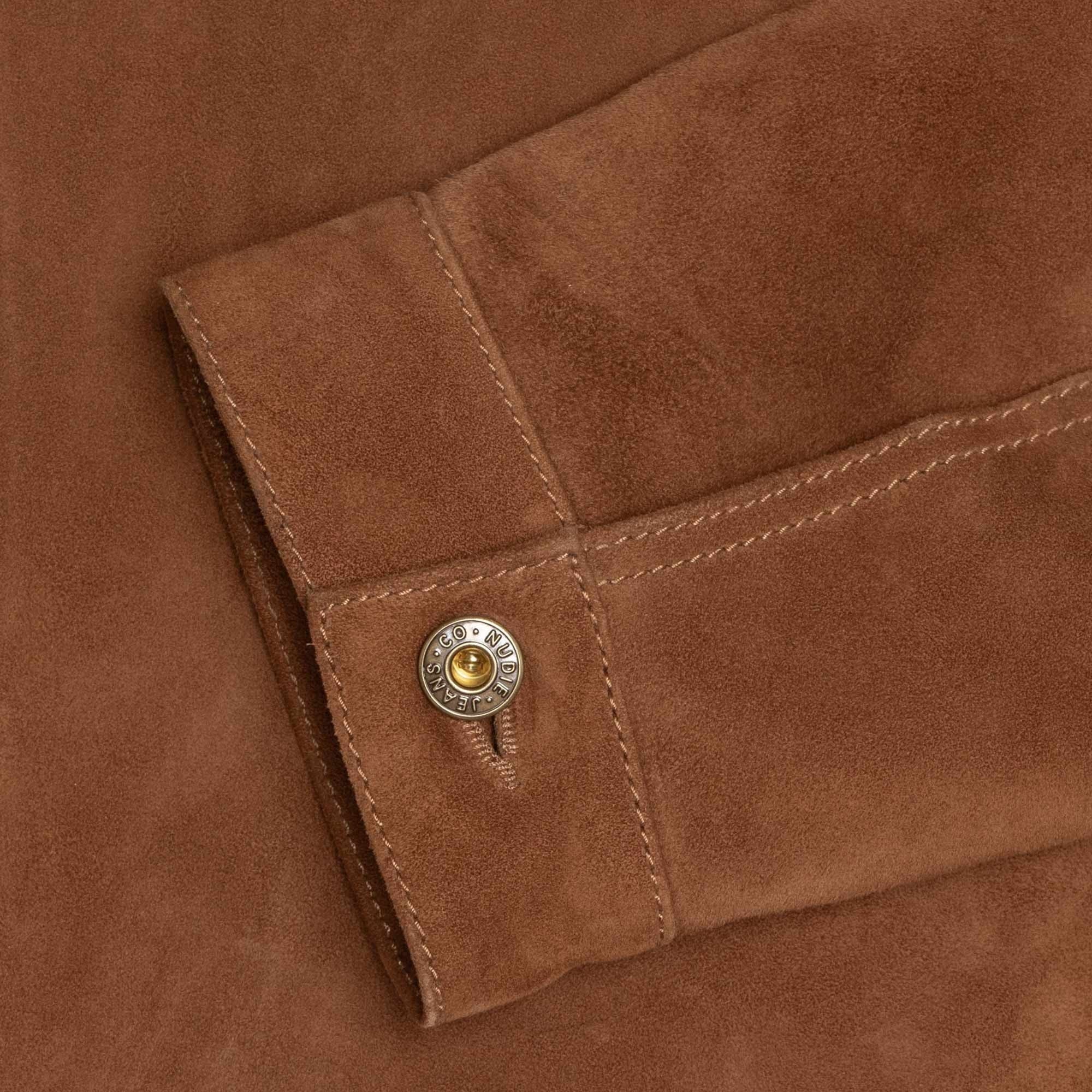 Nudie Jeans Dante II Suede Jacket - Camel