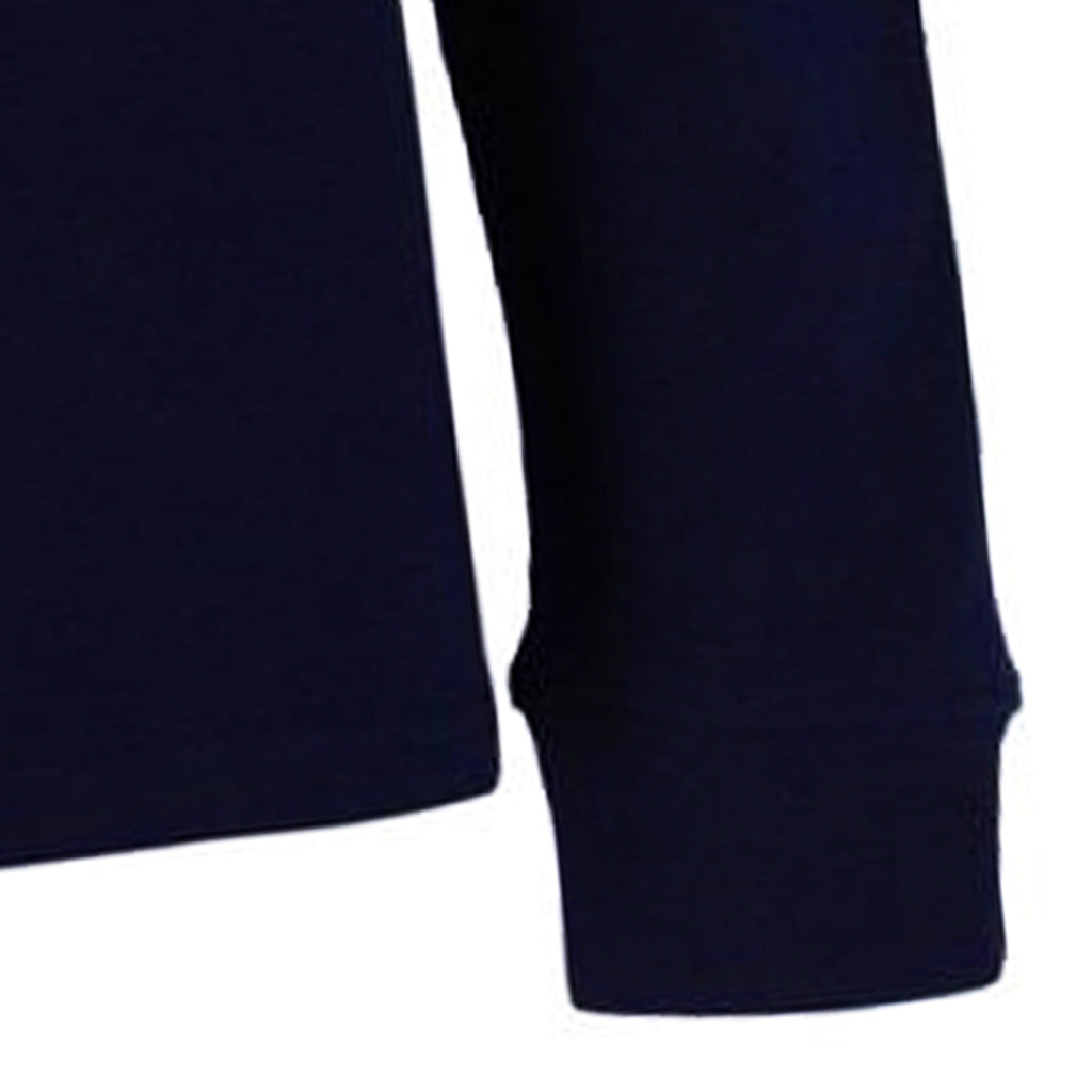 Sergio Tacchini Young Line Long Sleeve Polo Shirt - Maritime Blue
