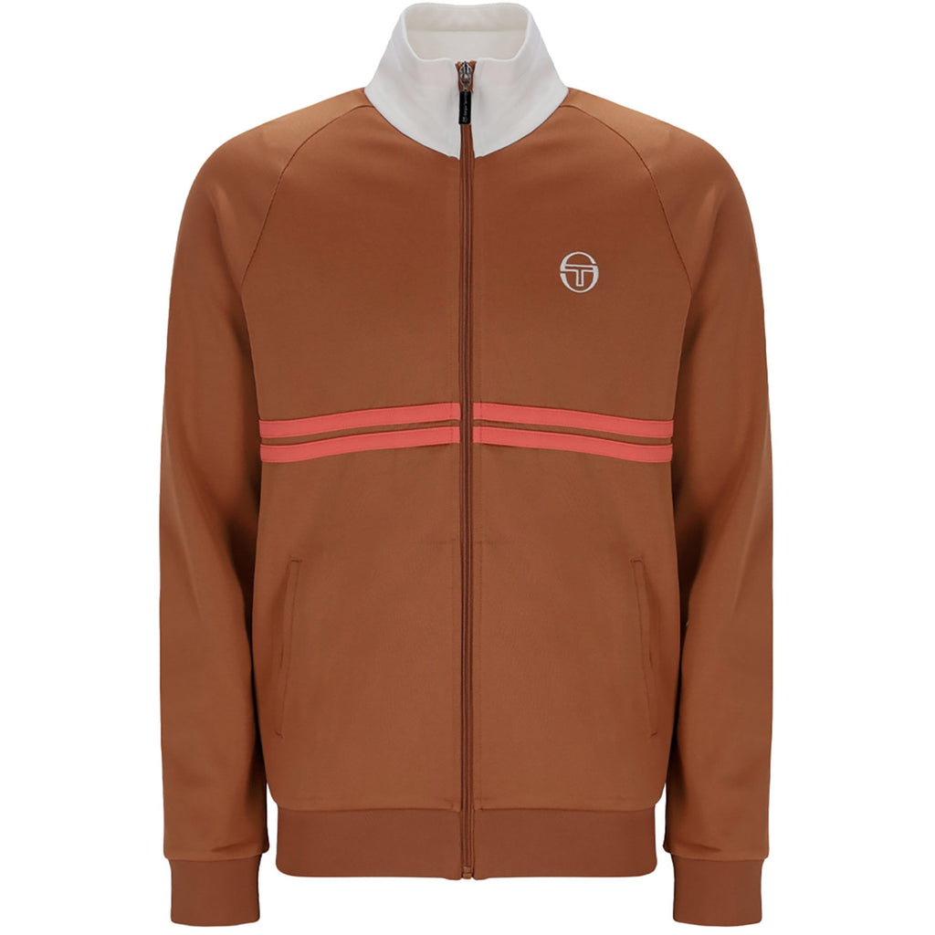 Sergio Tacchini Dallas Track Top - Mocha Bisque