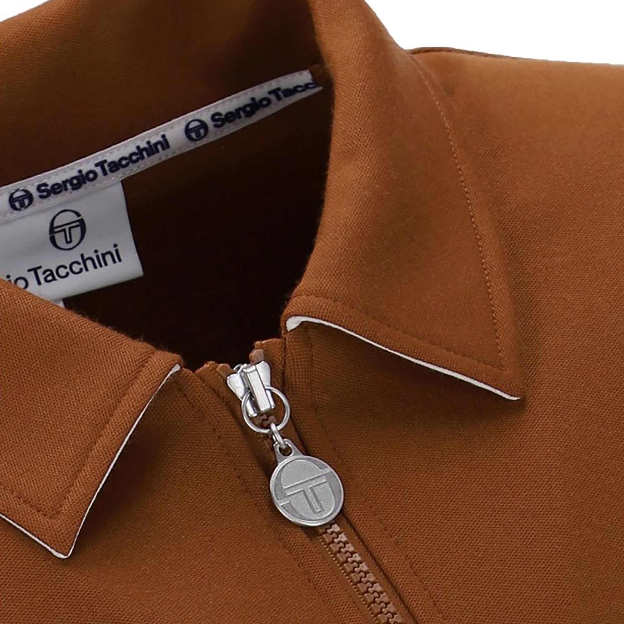 Sergio Tacchini Armando Track Top - Mocha Bisque
