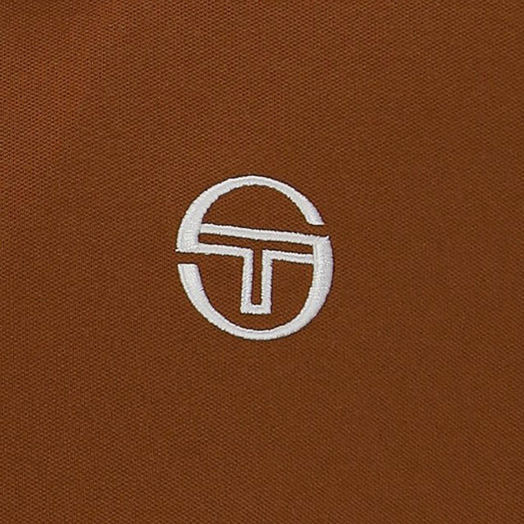 Sergio Tacchini Armando Track Top - Mocha Bisque