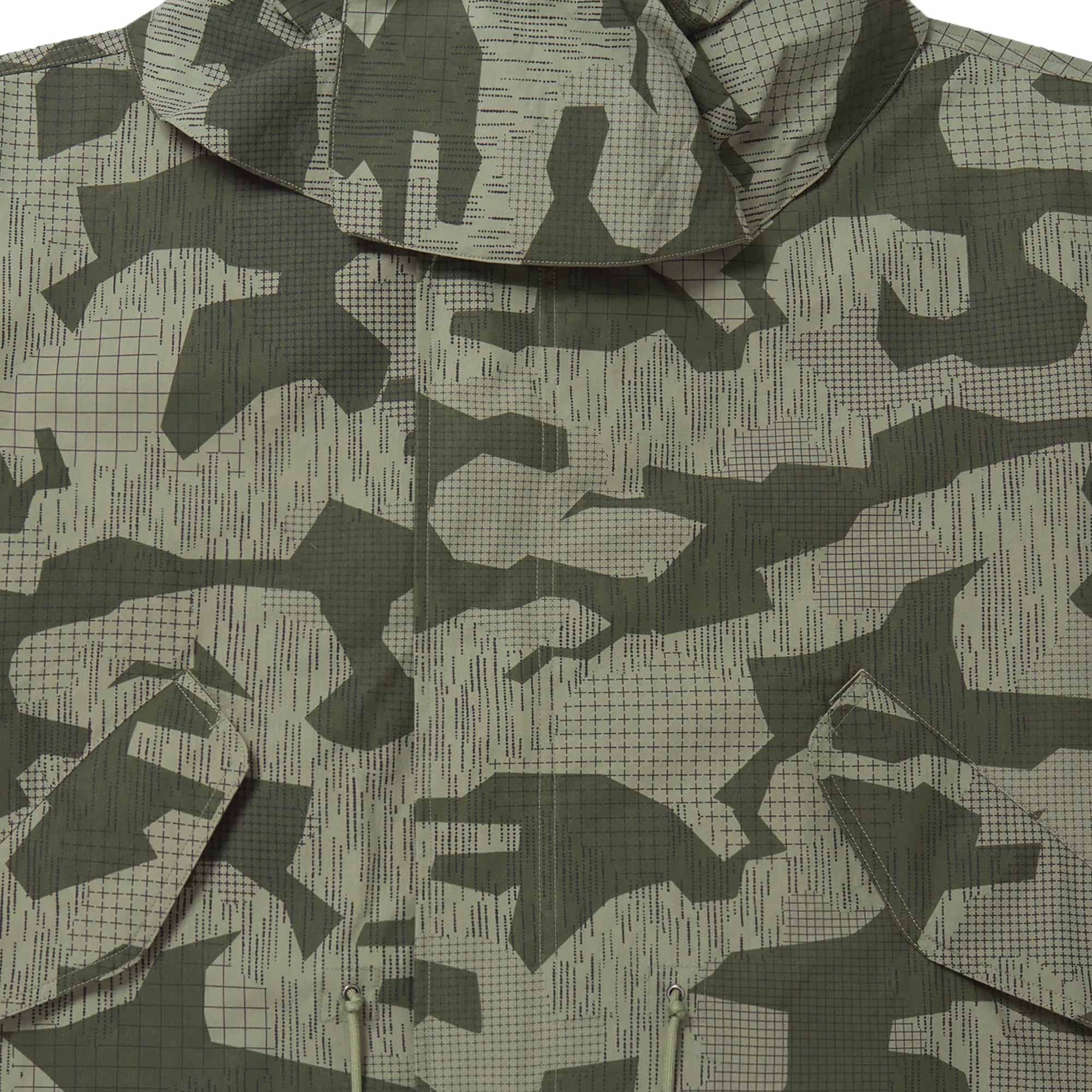 Belstaff Terrain Camo Canopy Parka - Surplus Green