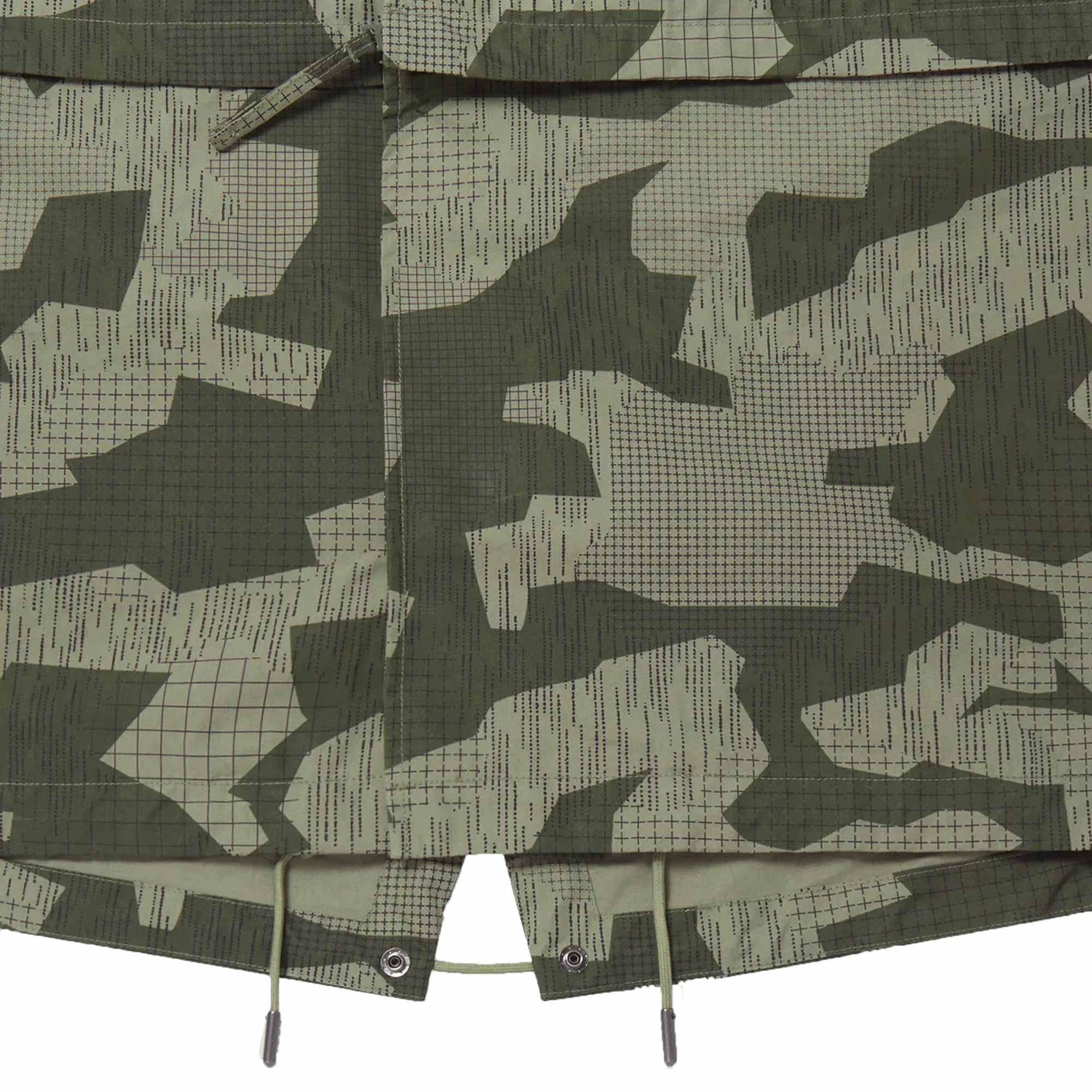 Belstaff Terrain Camo Canopy Parka - Surplus Green