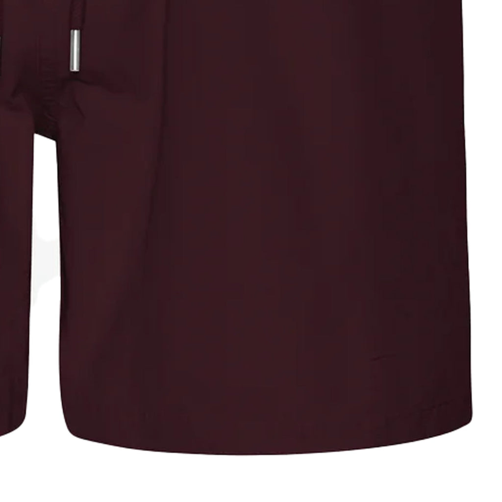 Organic Twill Shorts - Oxblood Red