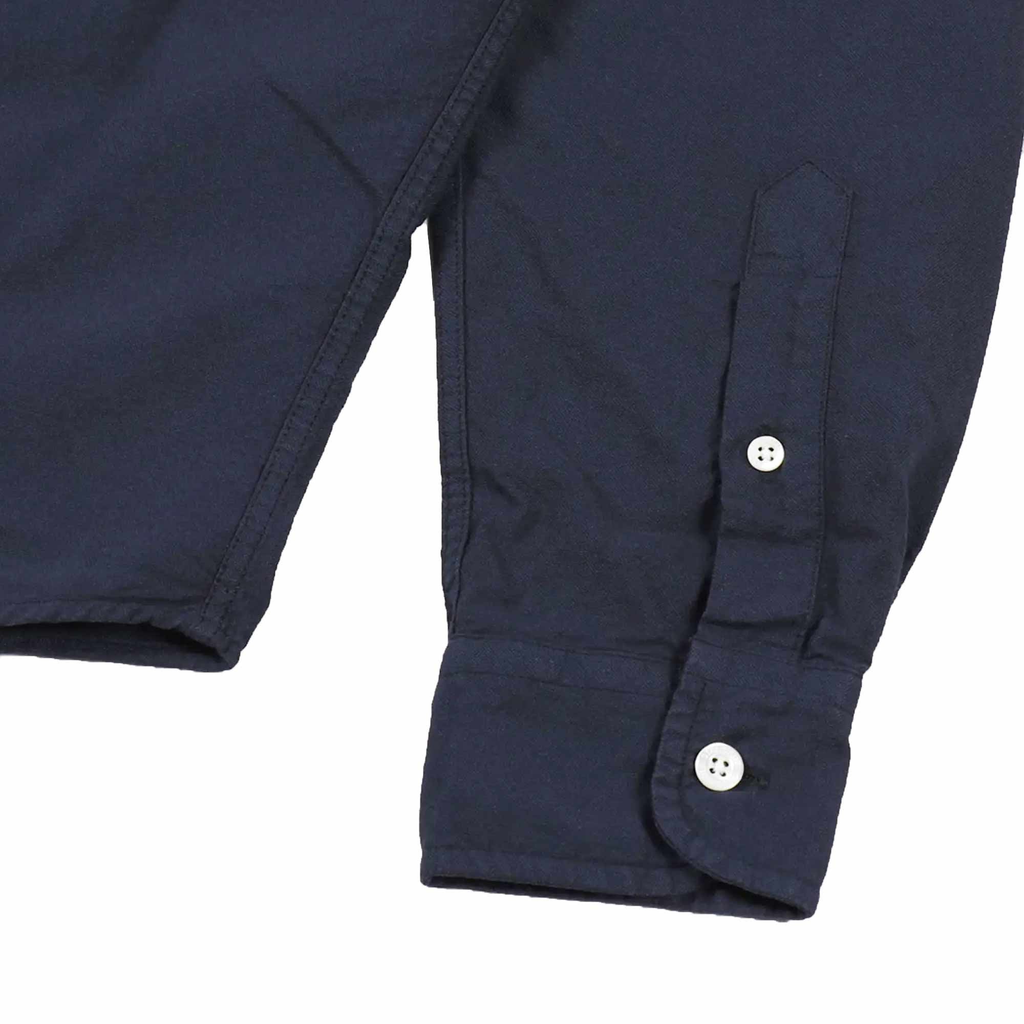 Colorful Standard Organic Button Down Shirt - Navy Blue