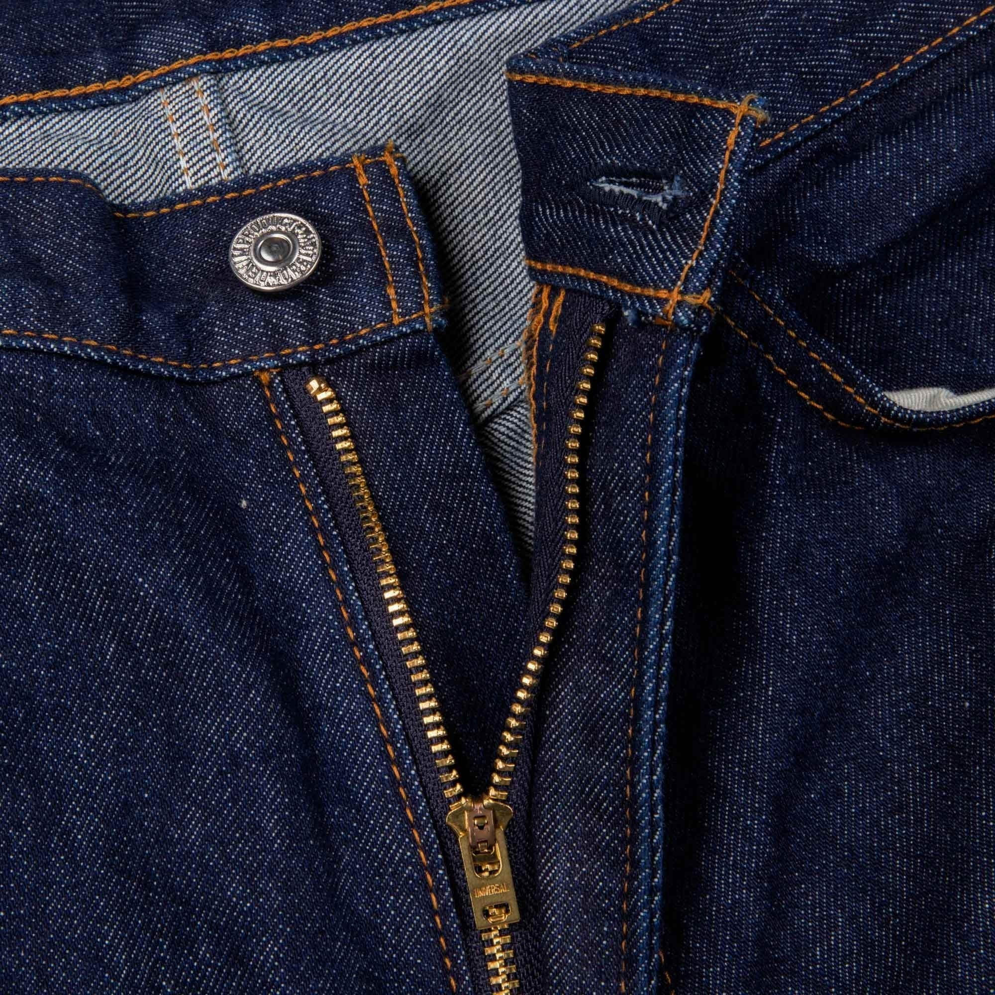 OrSlow 101 Dad Fit Denim Jeans - One Wash