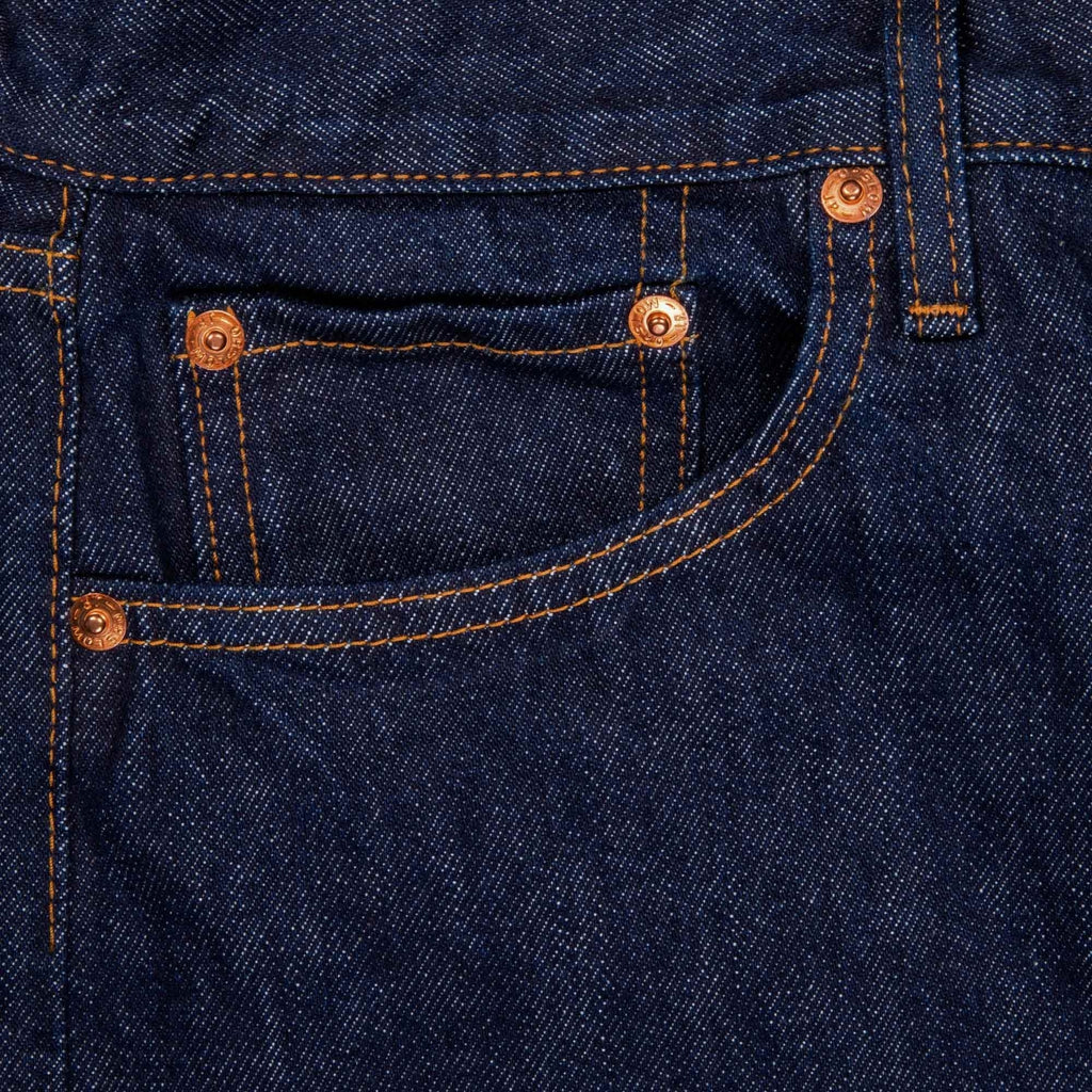 OrSlow 101 Dad Fit Denim Jeans - One Wash