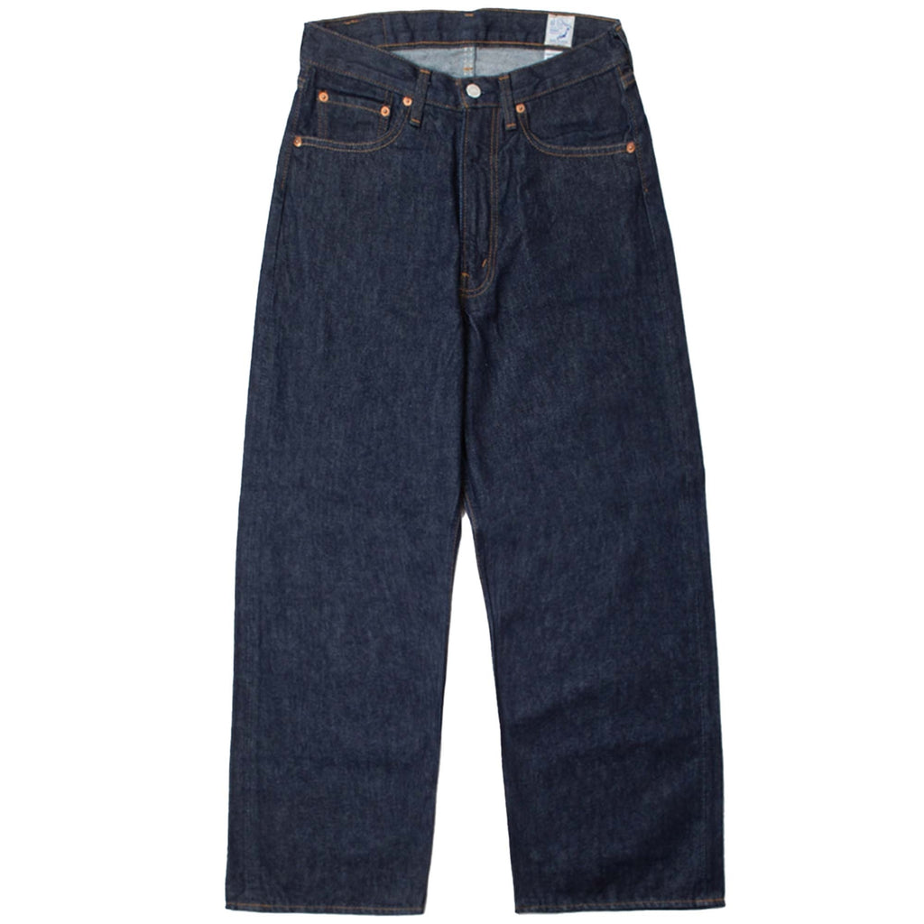OrSlow 100 Super Dad Fit Denim Jeans - One Wash