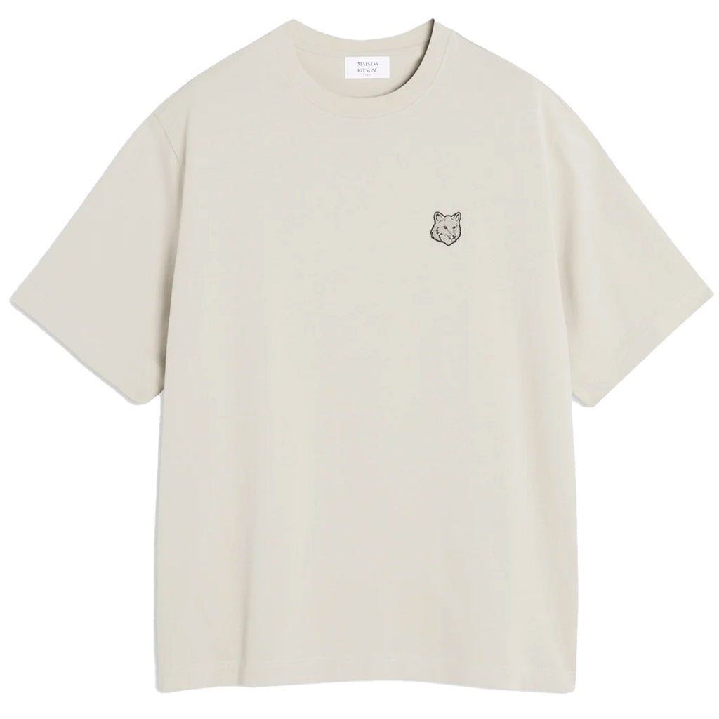 Maison Kitsune Bold Fox Head Oversized T-Shirt - Truffle