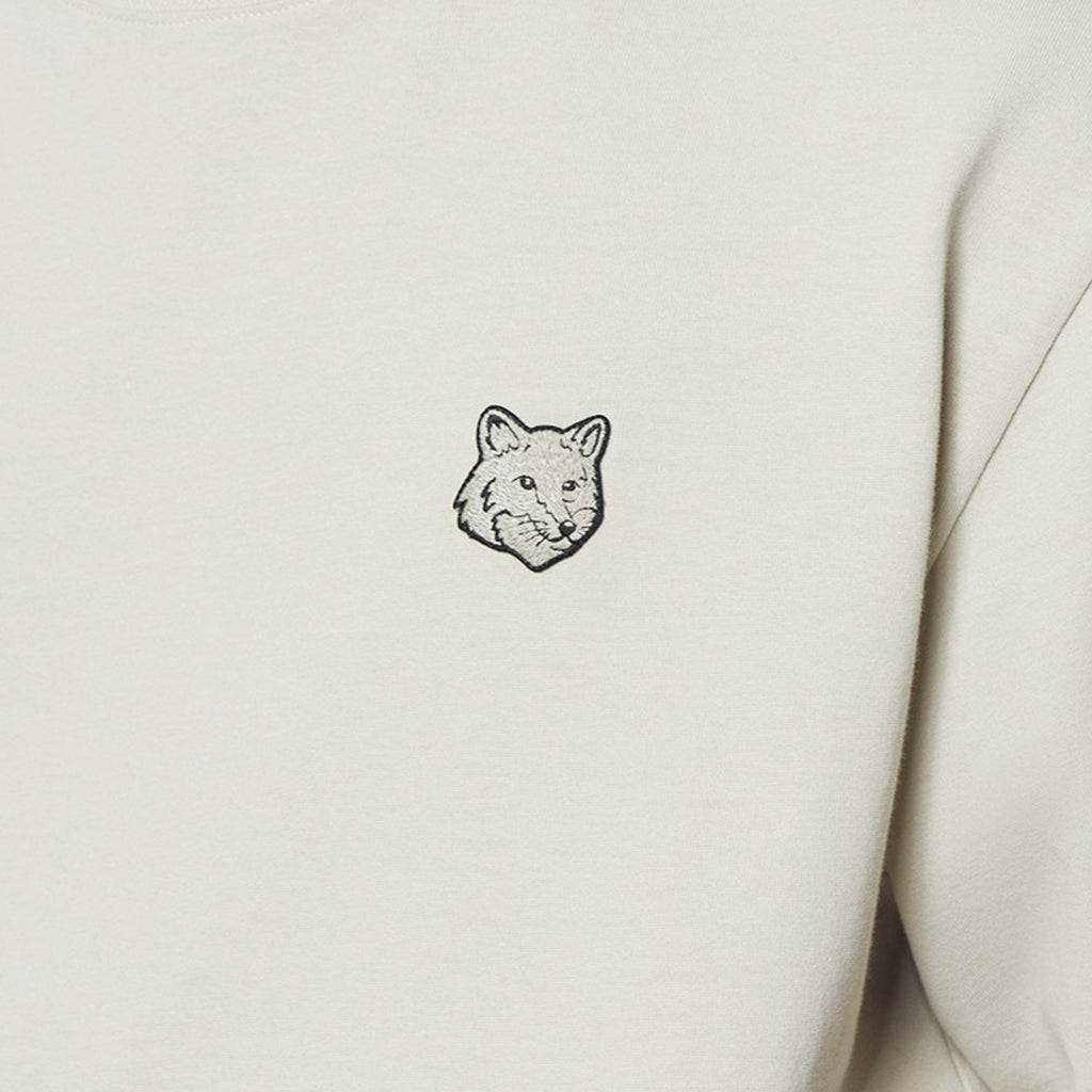 Maison Kitsune Bold Fox Head Oversized T-Shirt - Truffle