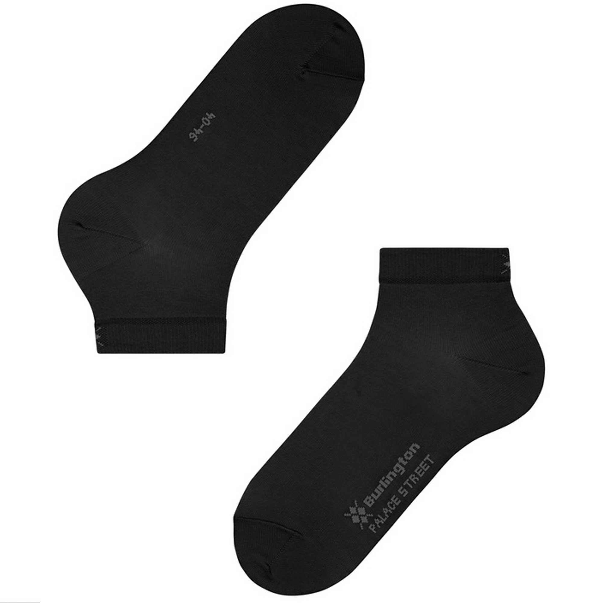 Palace Street Men Sneaker Socks - Black