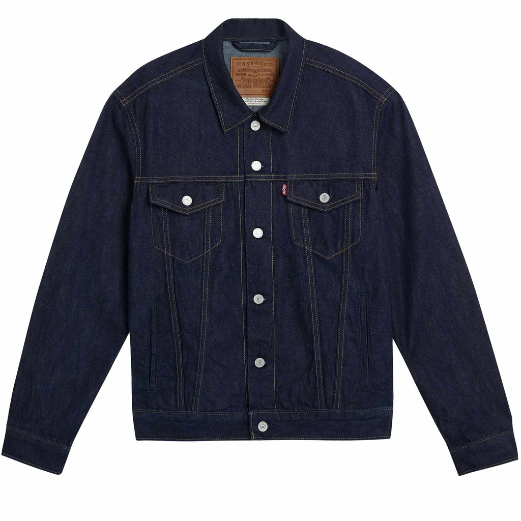 Levi's® Selvedge Denim Trucker Denim Jacket - Blue Rinse