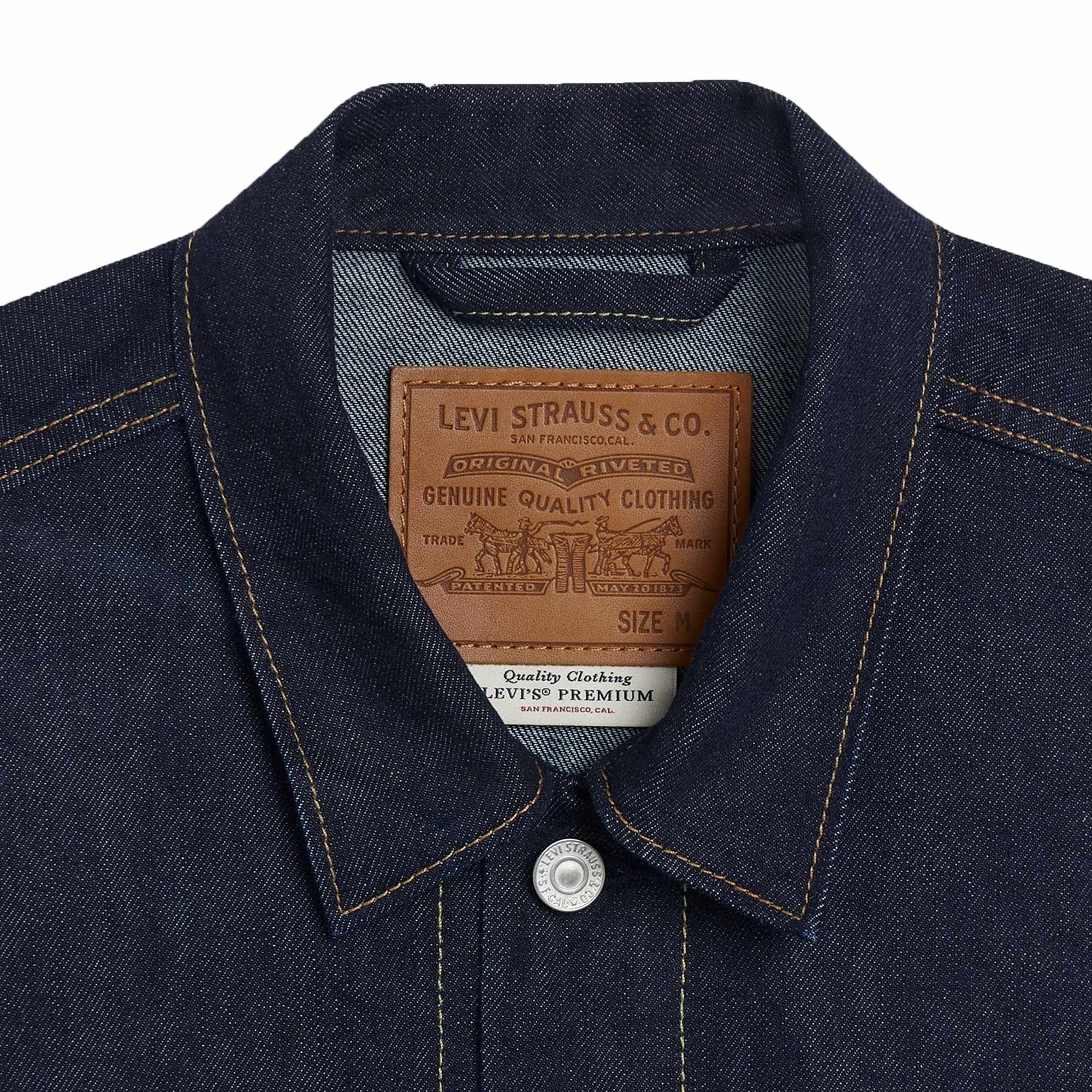 Levi's® Selvedge Denim Trucker Denim Jacket - Blue Rinse
