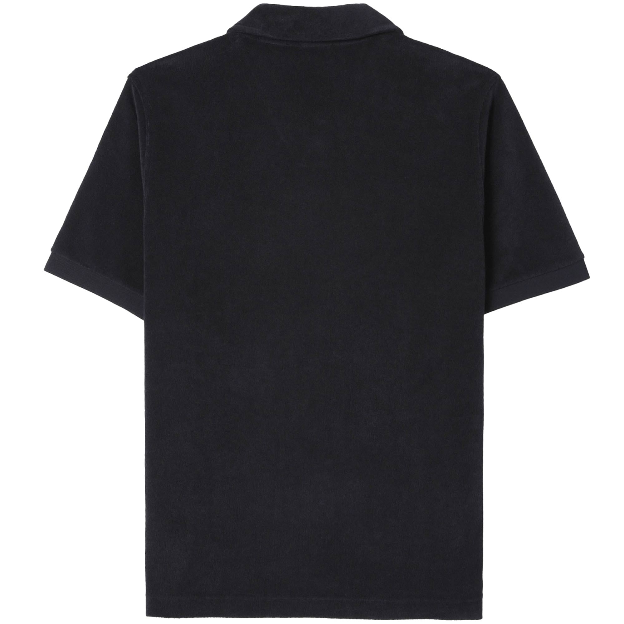 Fred Perry Open Collar Towelling Polo Shirt - Navy