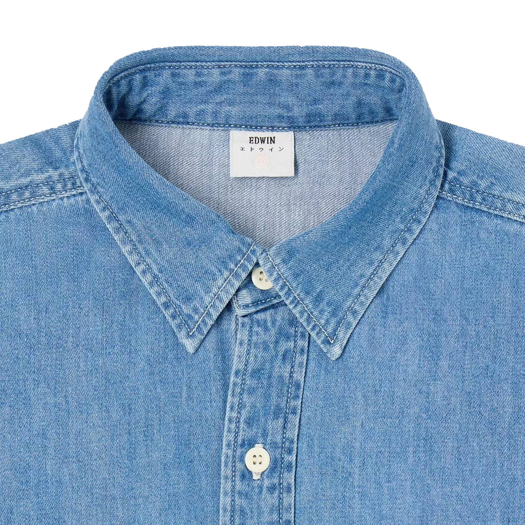 Denim Work Shirt - Blue
