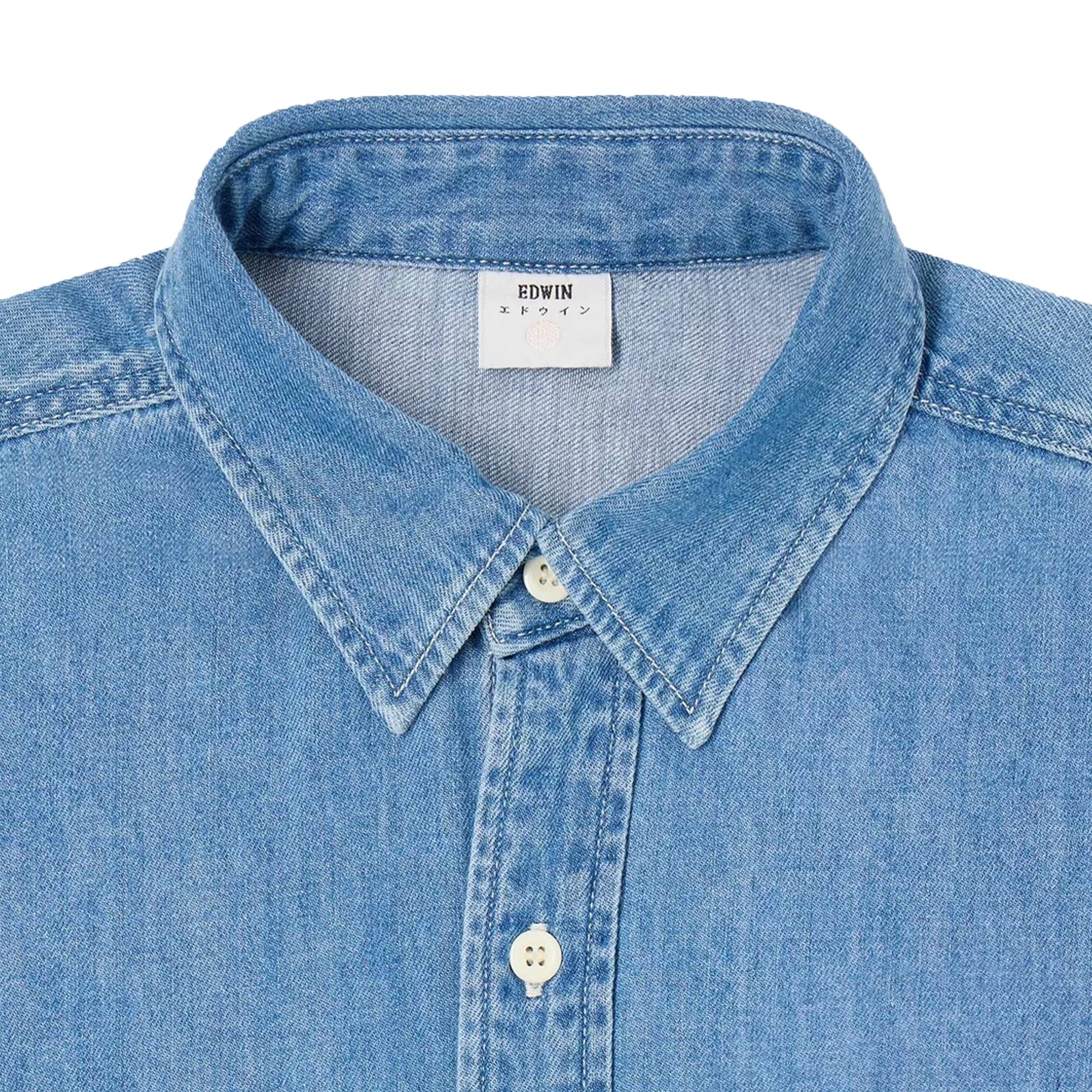 Denim Work Shirt - Blue