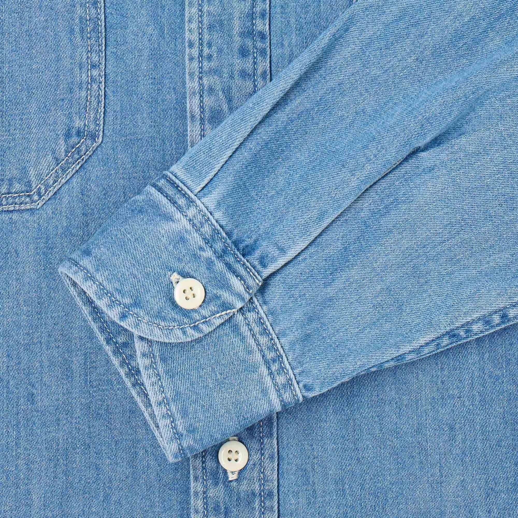 Denim Work Shirt - Blue