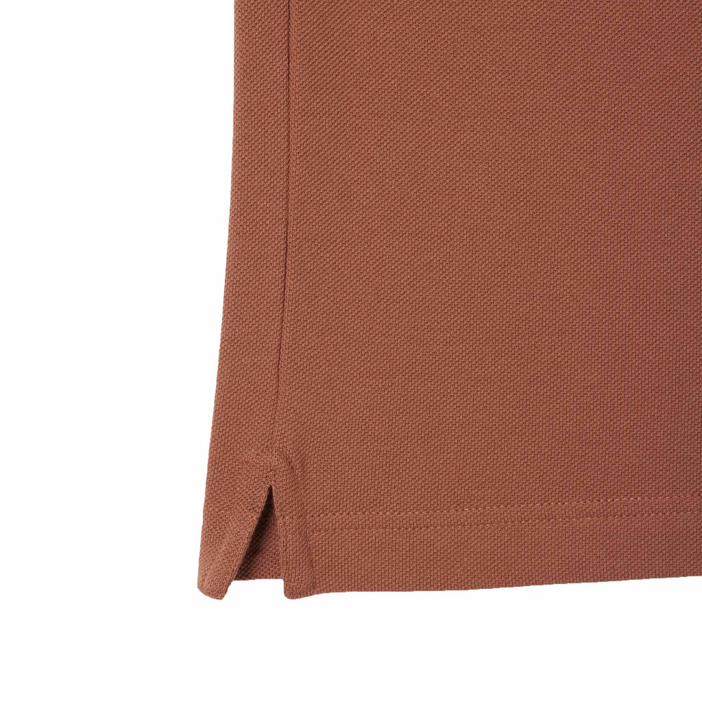 Lacoste Classic Pique Polo Shirt - Terracotta Brown