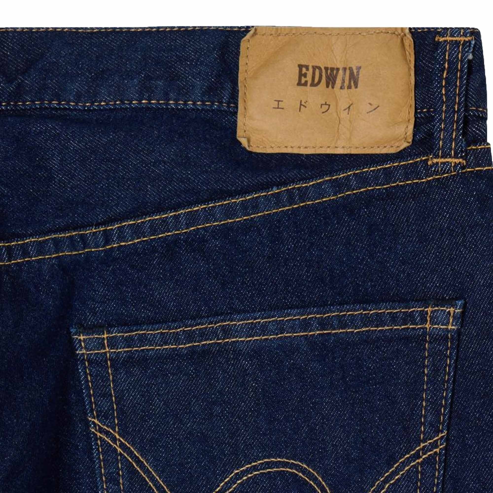 12.5oz Regular Tapered Jeans - Blue Rinsed