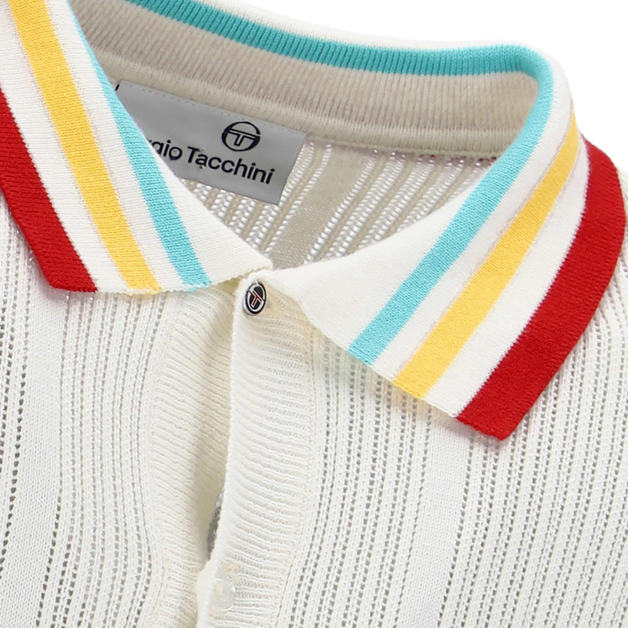 Sergio Tacchini Slice Polo Shirt - Gardenia