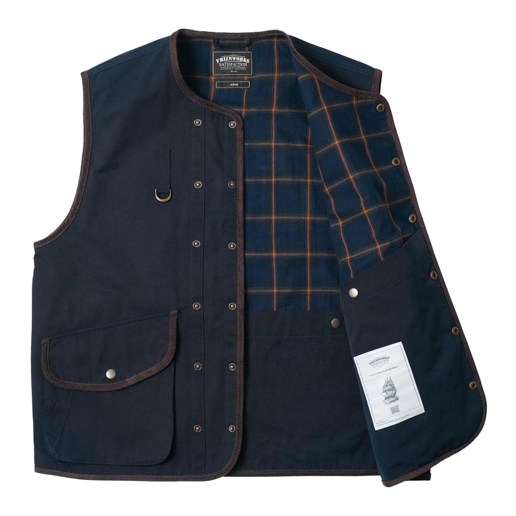 FrizmWORKS Heritage Hunting Vest - Navy