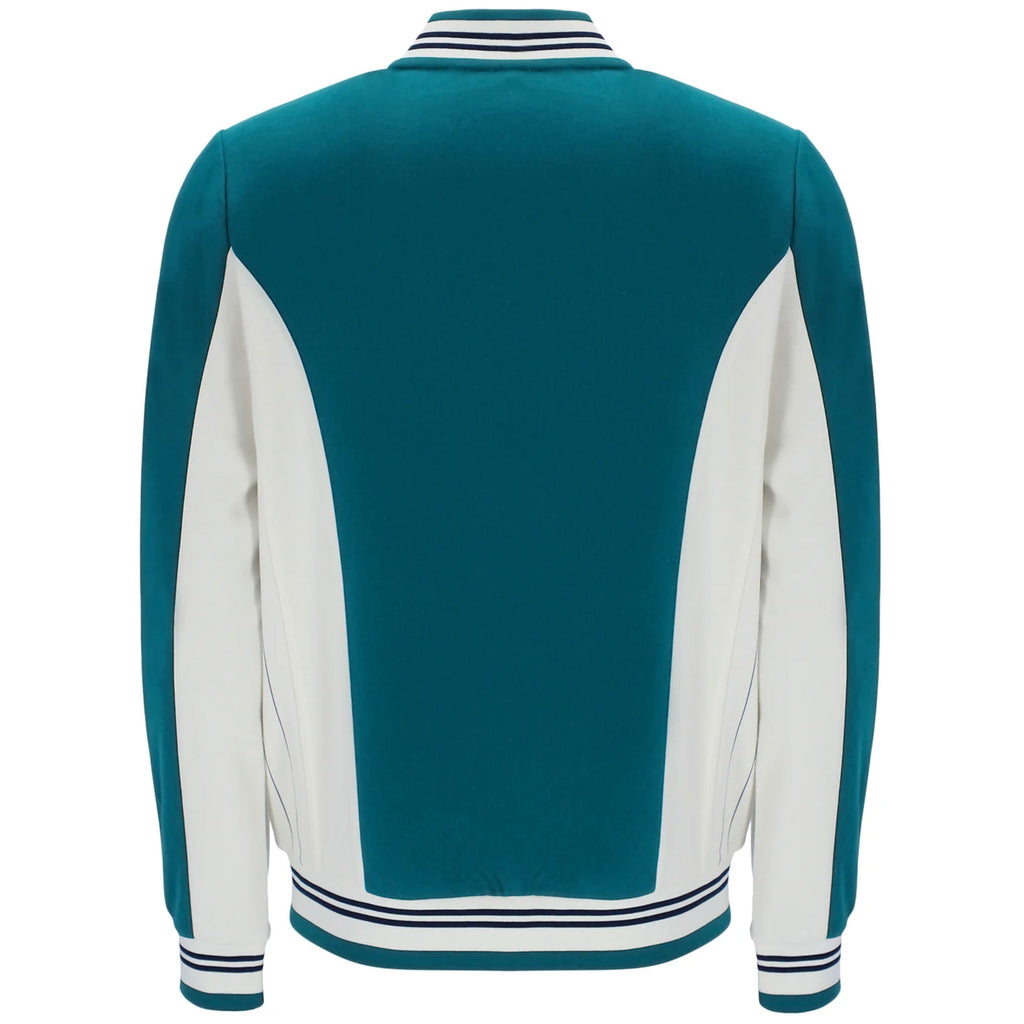 Fila Vintage Settanta Baseball Track Jacket - Deep Lagoon