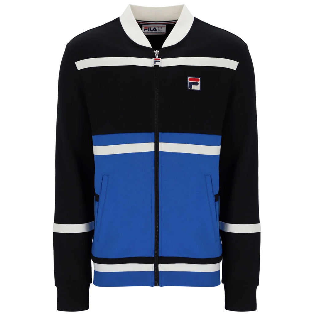 Fila Vintage Stefan Archive Cut And Sew Track Jacket - Black