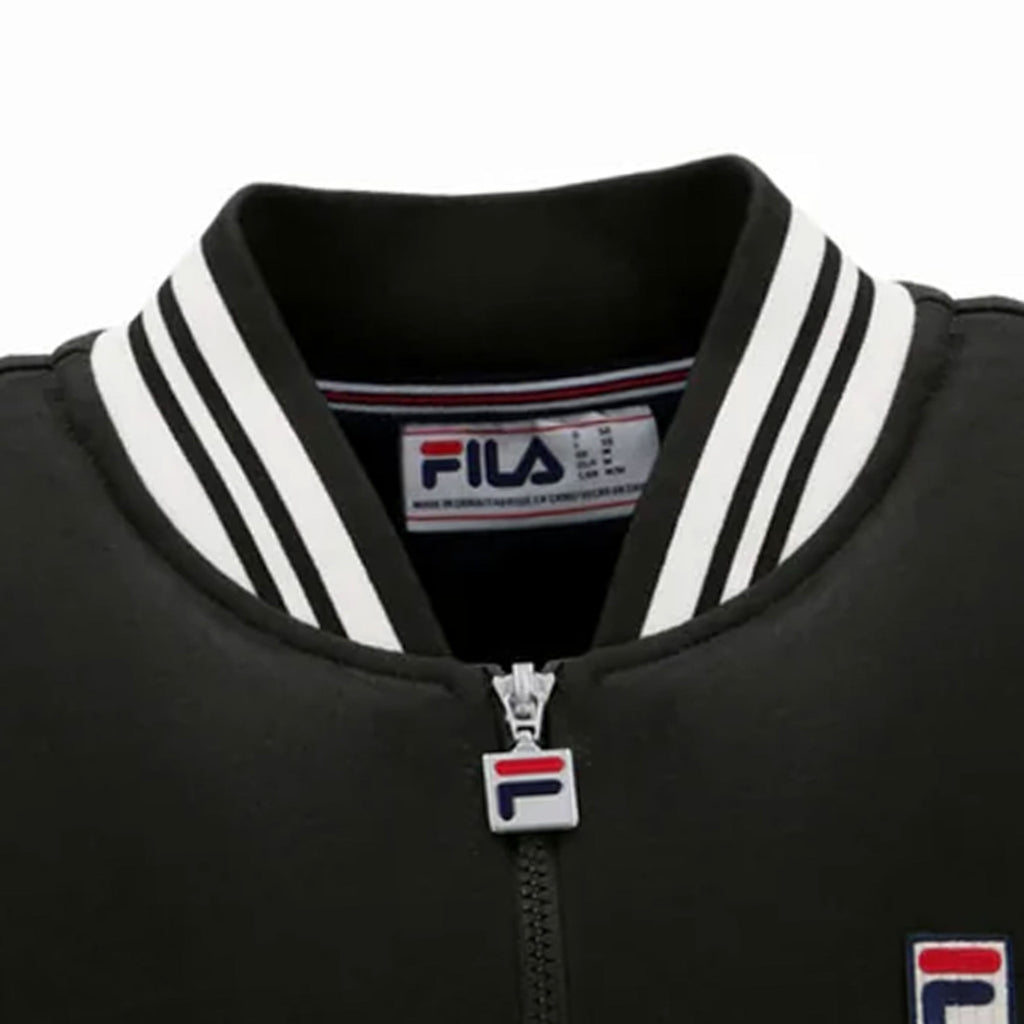 Fila Vintage Settanta Baseball Track Jacket - Black