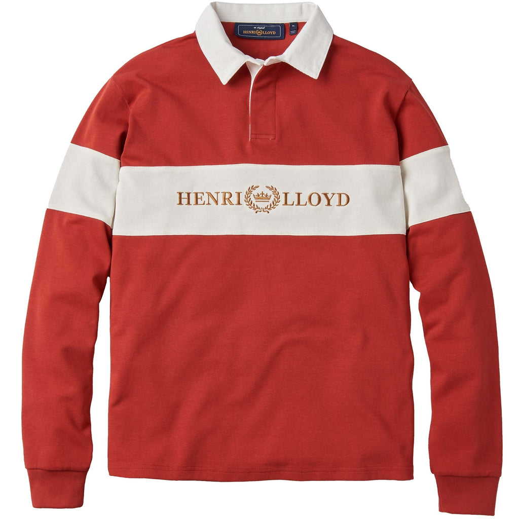Henri Lloyd Voyager Rugby Shirt - Freo Red