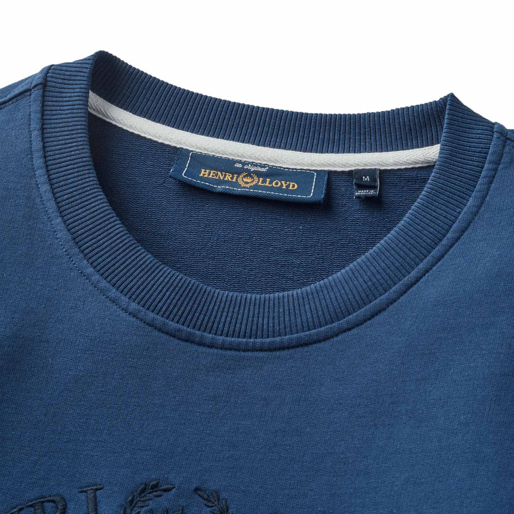 Henri Lloyd Nautique Crew Neck Sweat - Navy Blue