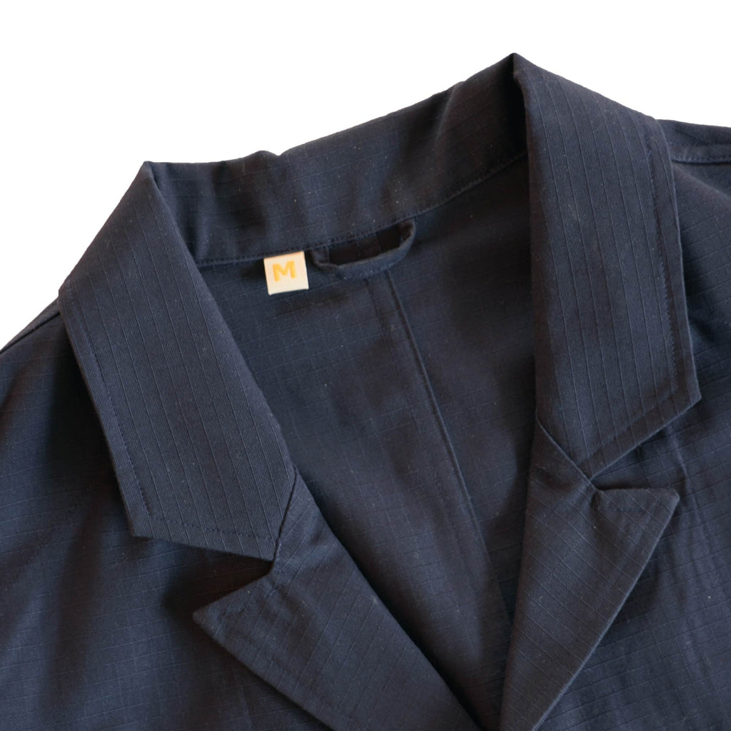 Real Hoxton Ripstop Engineer Jacket - Navy