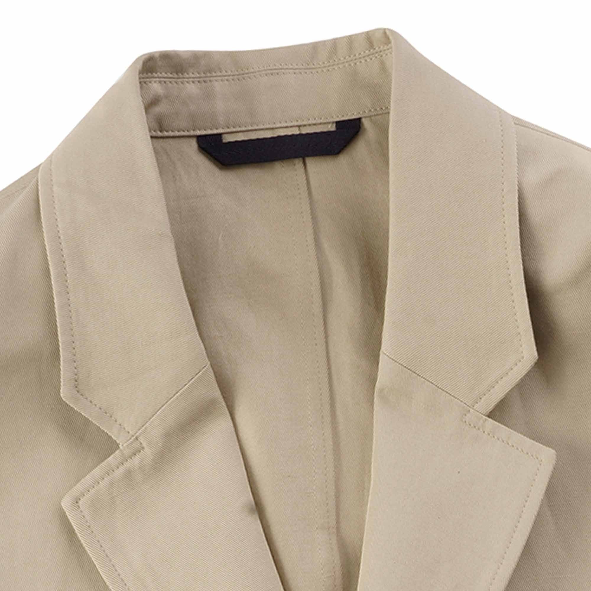 Paul Smith Cotton-Linen Twill Patch-Pocket Blazer - Beige