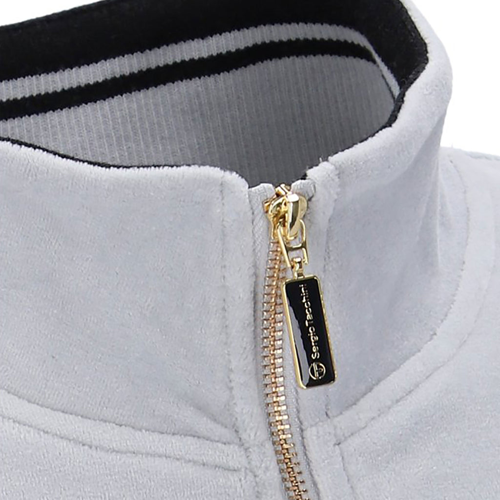 Sergio Tacchini Damarindo Velour Track Jacket - High Rise