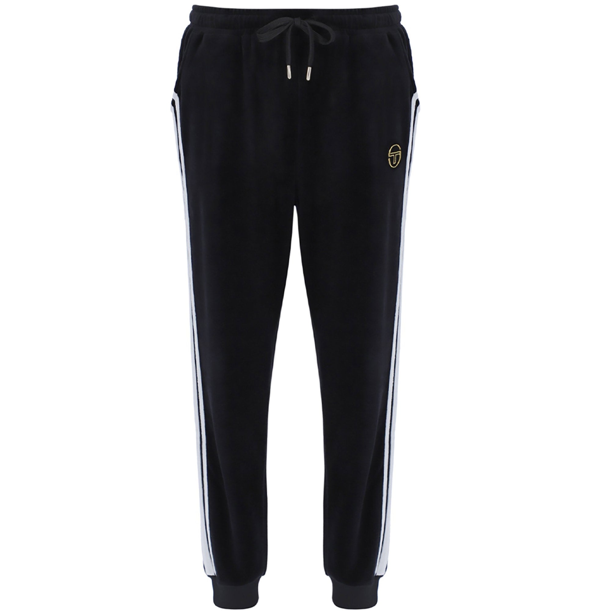 Sergio Tacchini Damarindo Velour Track Pants - Black