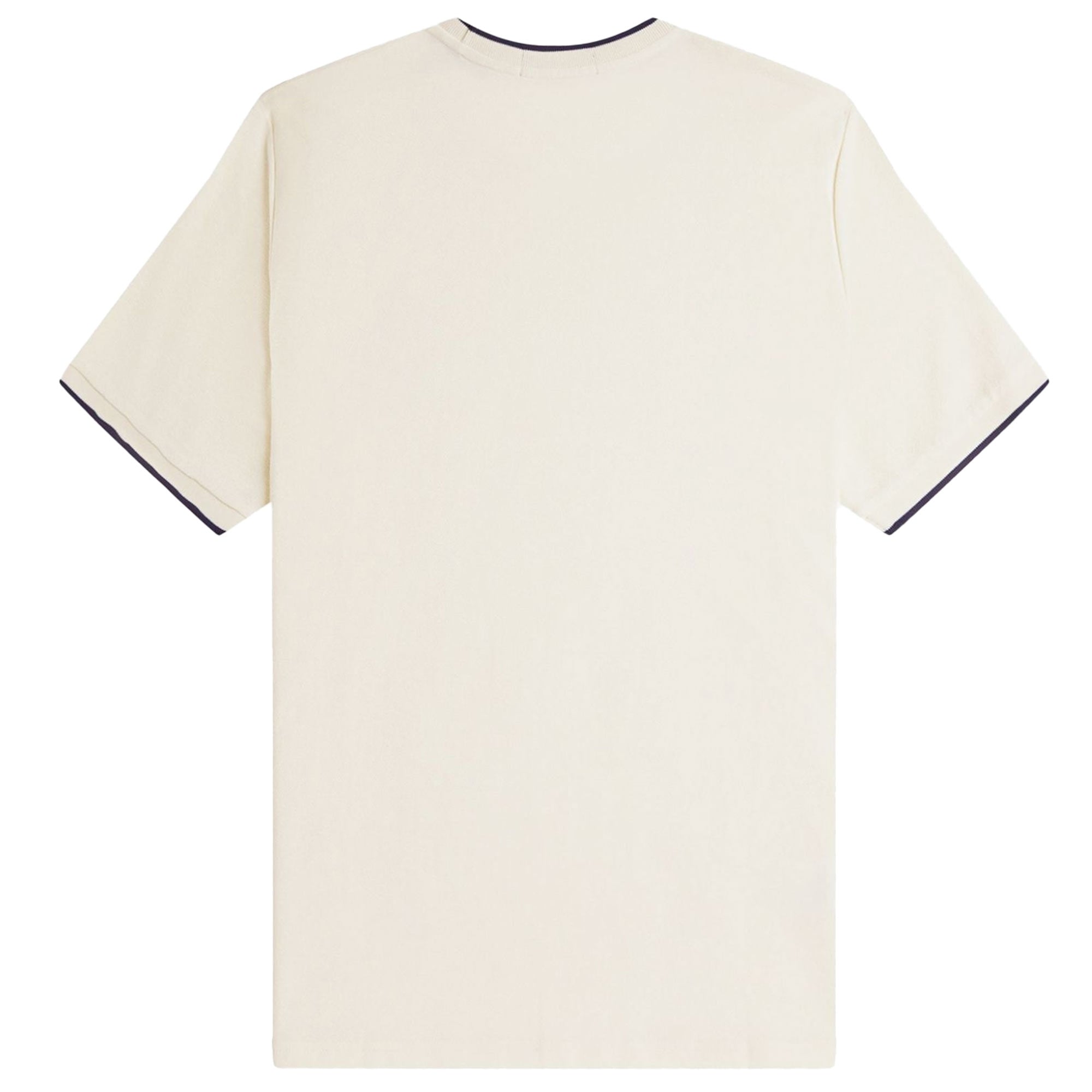 Fred Perry Crepe Piqu T-Shirt - Ecru