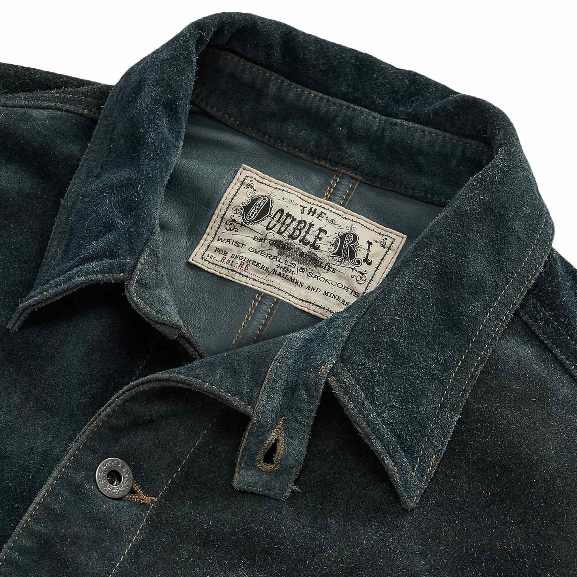 RRL by Ralph Lauren Roughout Suede Jacket - Indigo