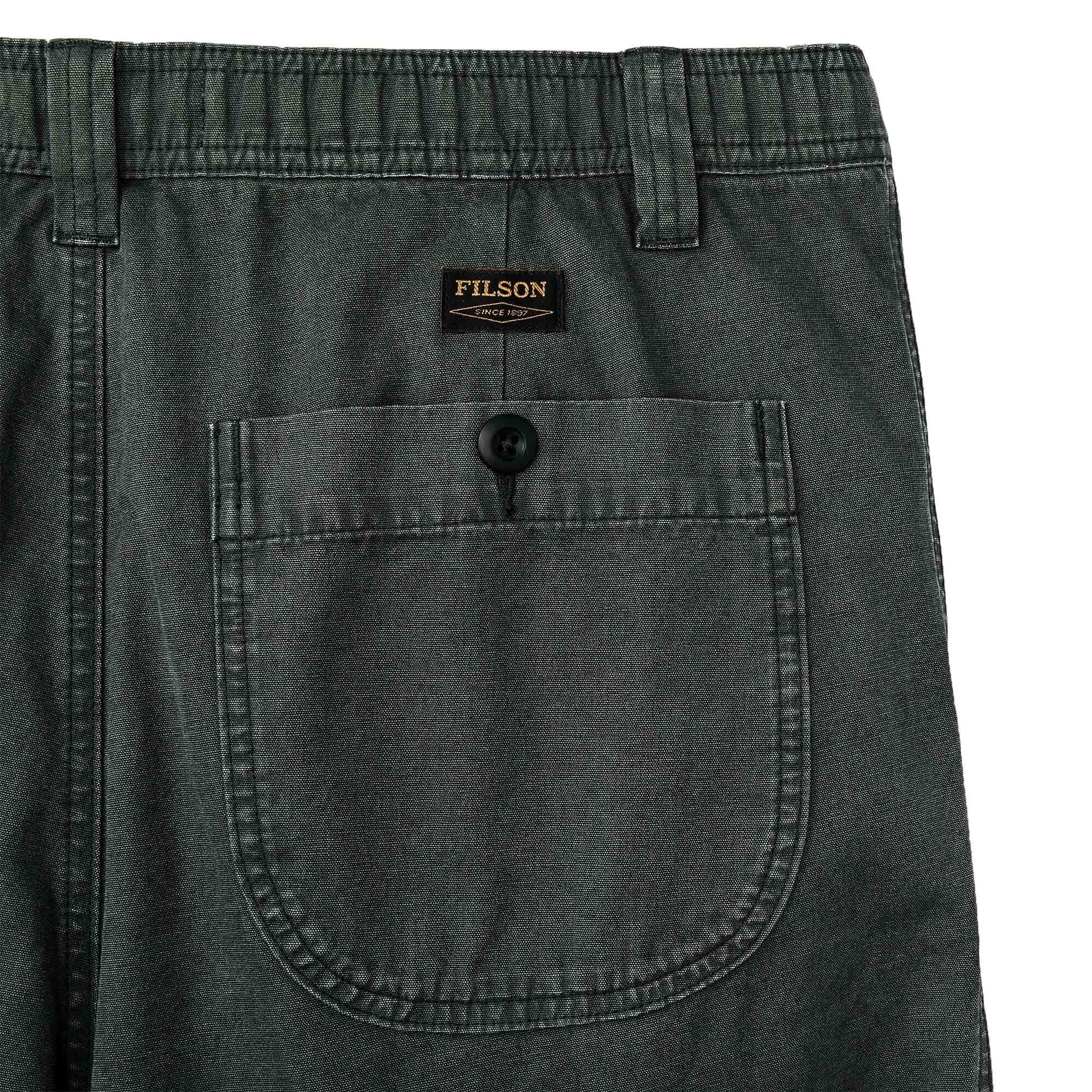 Filson Oakville Canvas Shorts - Gravel