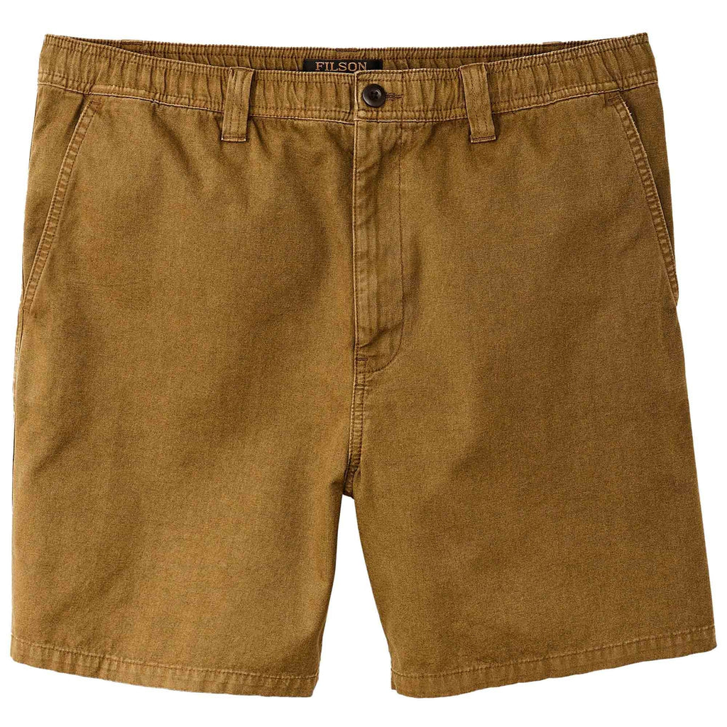 Filson Oakville Canvas Shorts - Bronze