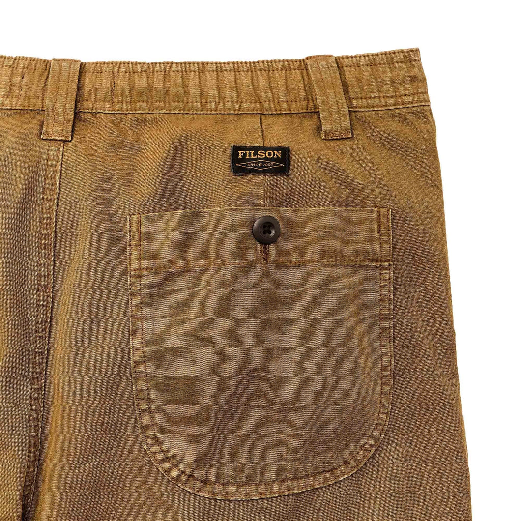 Filson Oakville Canvas Shorts - Bronze